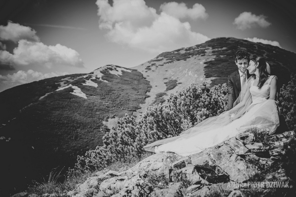 Zdjęcia Ślubne w Tatrach