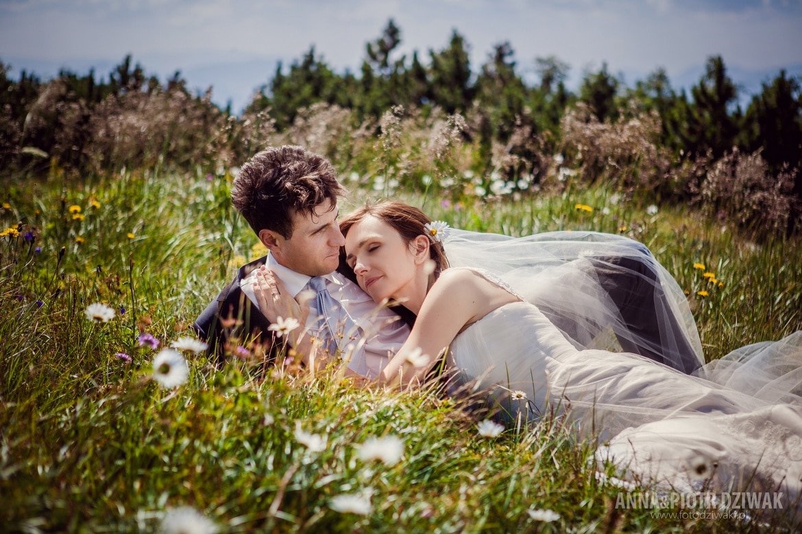 Sesja ślubna w górach