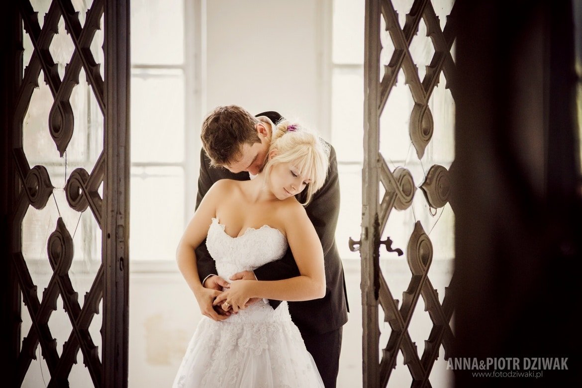 romantyczny plener ślubny