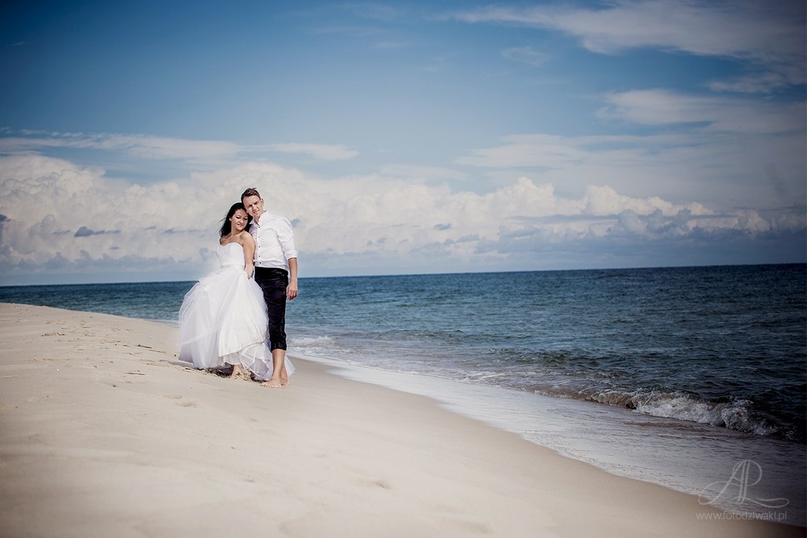 Monika i Maciek Plener nad morzem 014