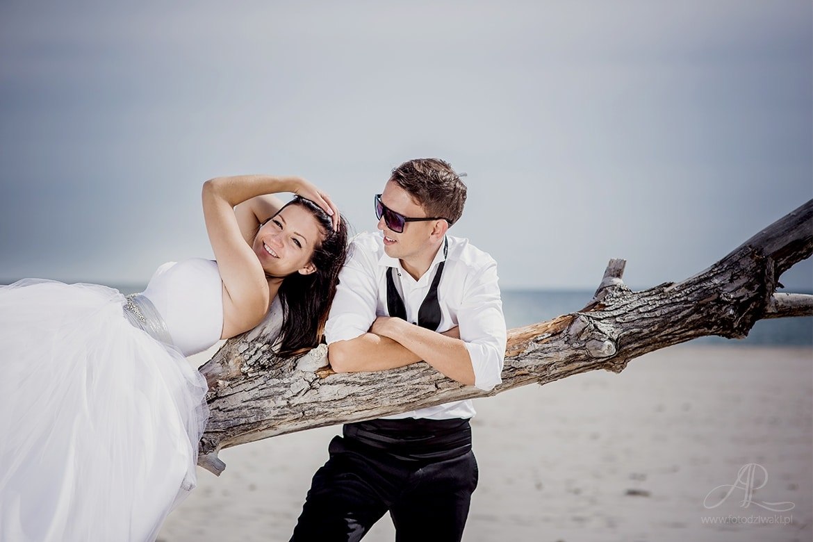 ślub nad morzem