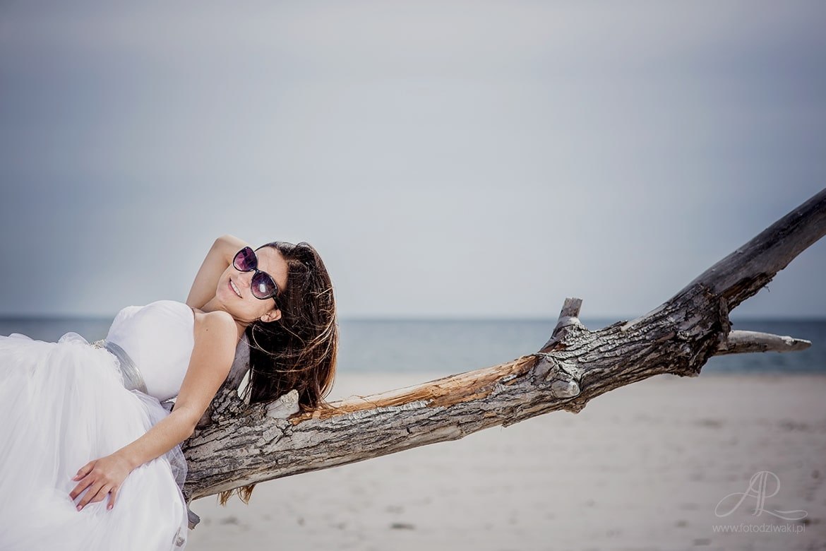 Monika i Maciek Plener nad morzem 019