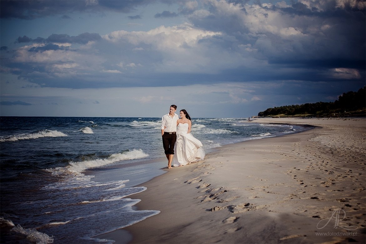 Monika i Maciek Plener nad morzem 020