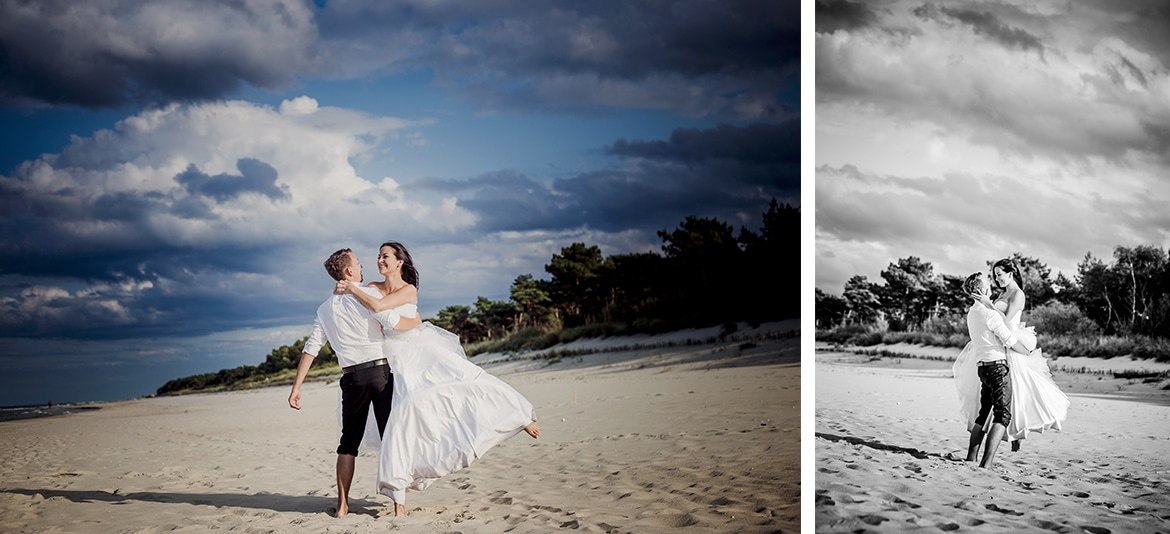 Monika i Maciek Plener nad morzem 021