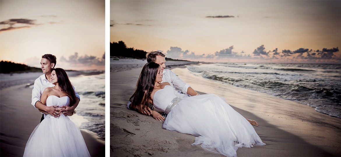 Monika i Maciek Plener nad morzem 028