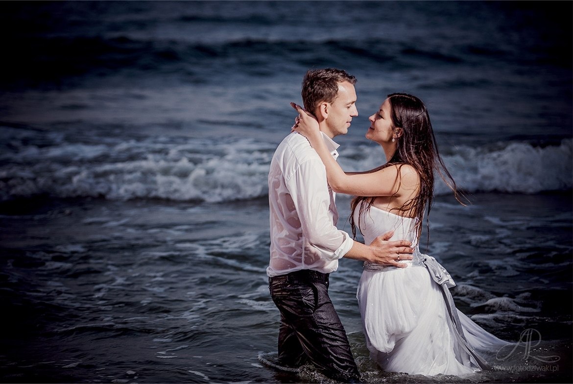 Monika i Maciek Plener nad morzem 032