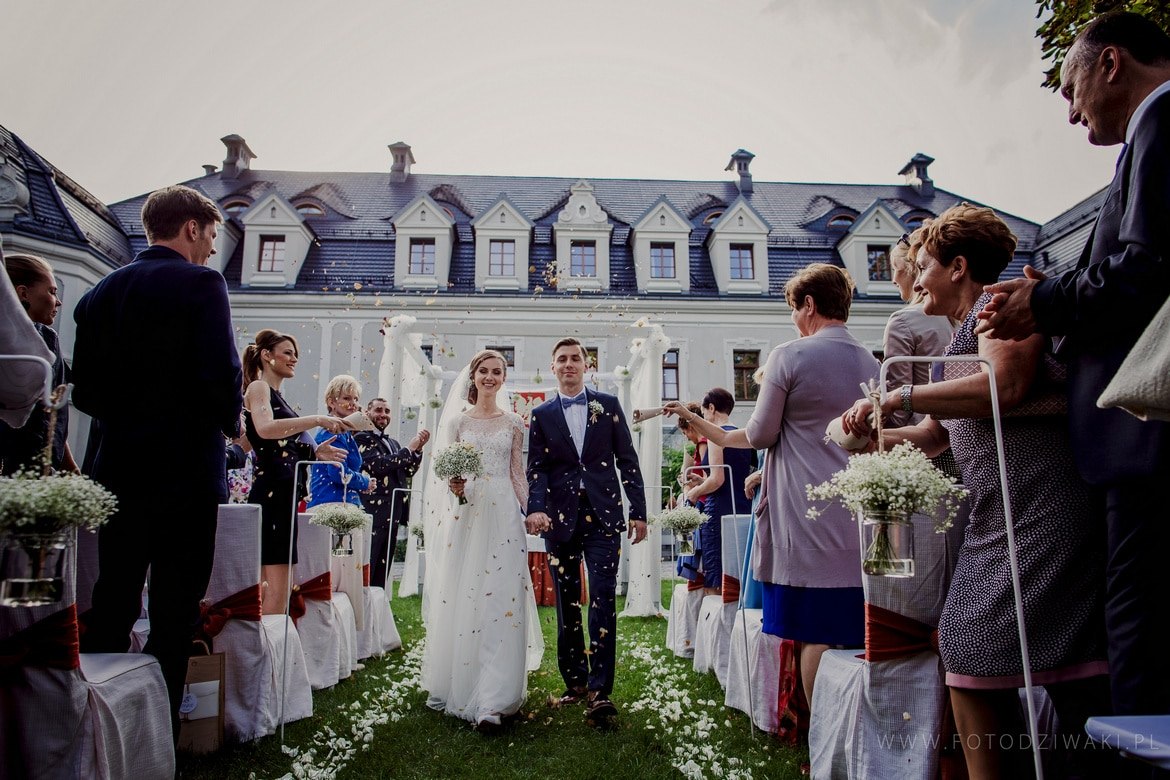 ślub na zamku