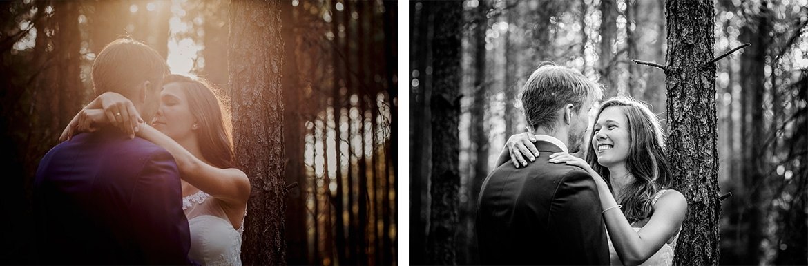 plener slubny w lesie Marta i Michal 005