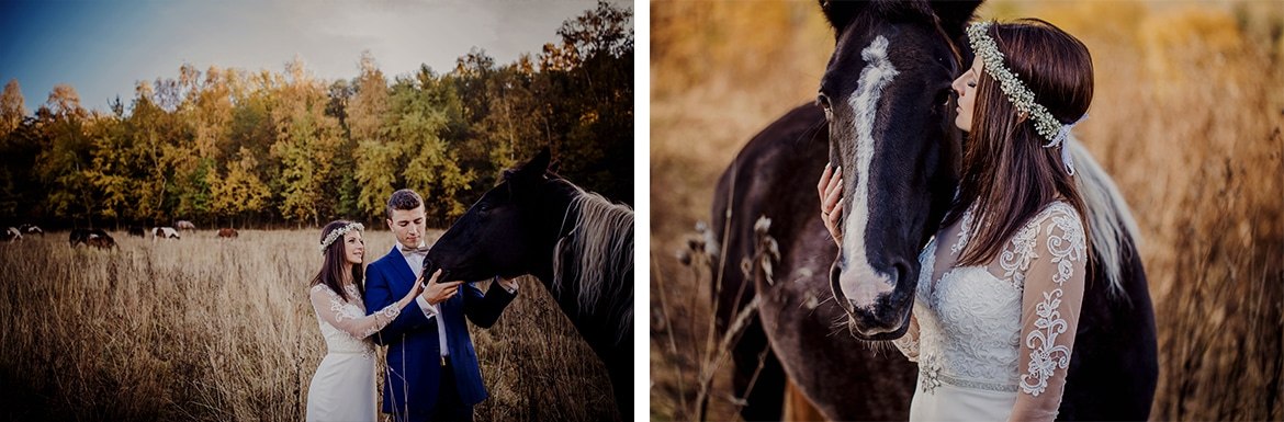 Ania i Arek plener na koniach_026