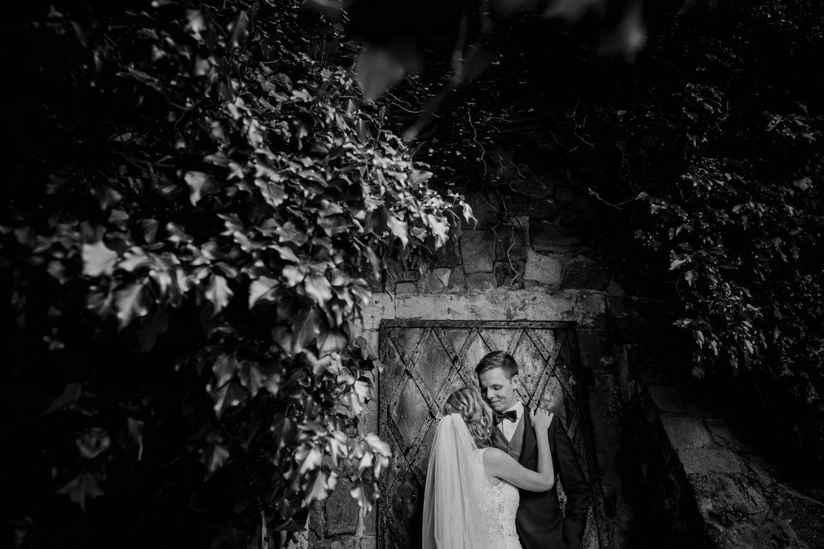 plener ślubny na zamku książ