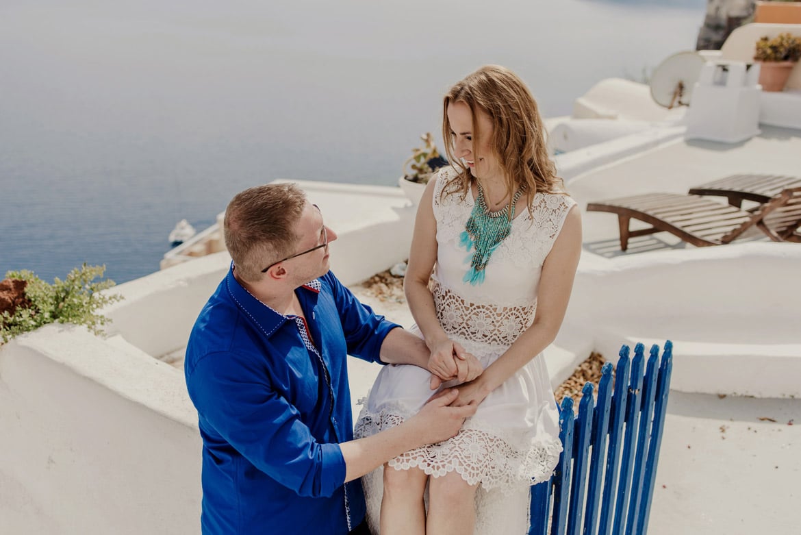 sesja zareczynowa santorini