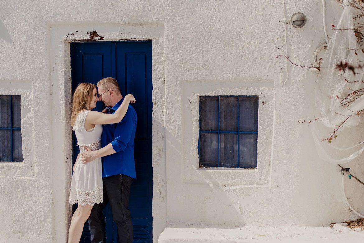 sesja na santorini
