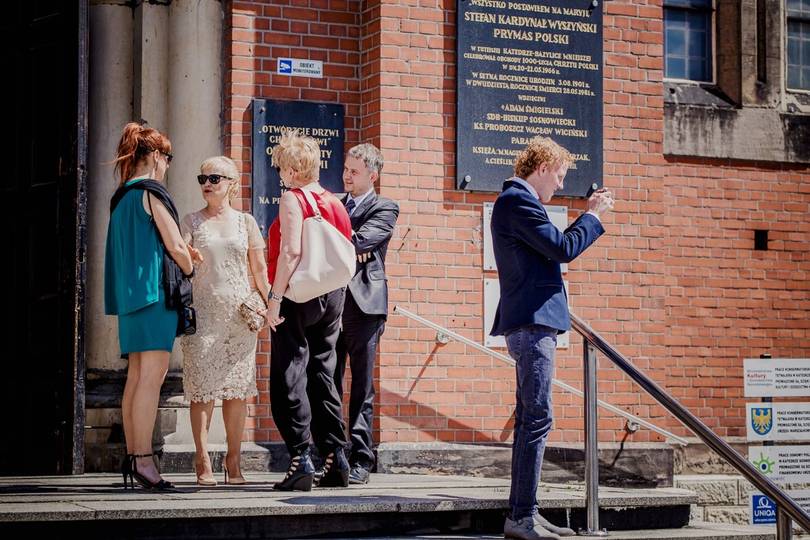 slub w sosnowieckiej katedrze