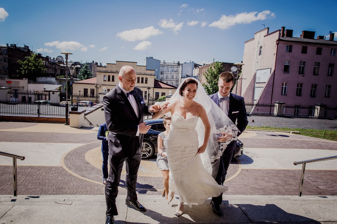 slub w sosnowieckiej katedrze