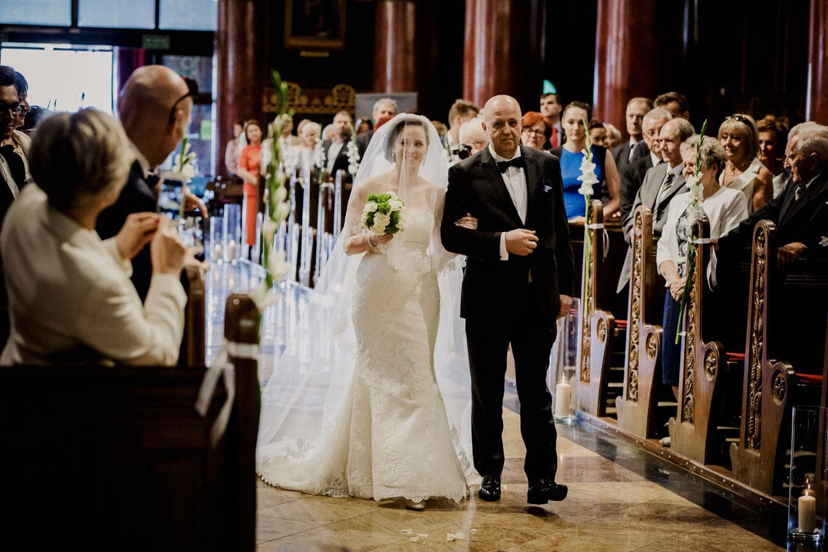 slub w sosnowieckiej katedrze