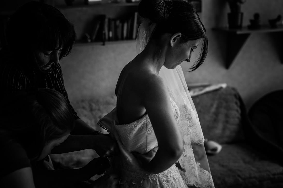 przygotowania panny mlodej