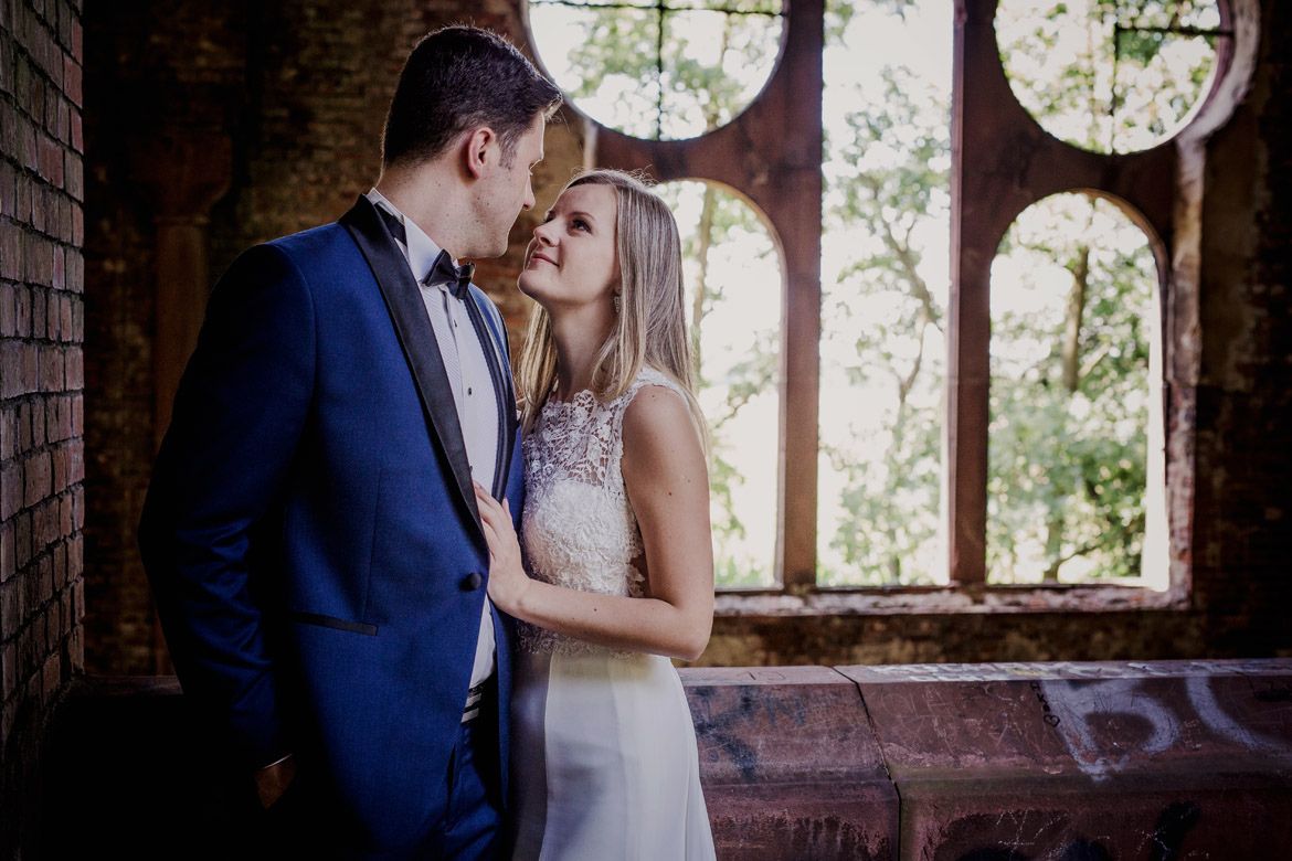 plener ślubny nie krowiarki