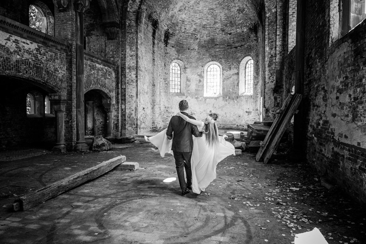 plener ślubny nie krowiarki