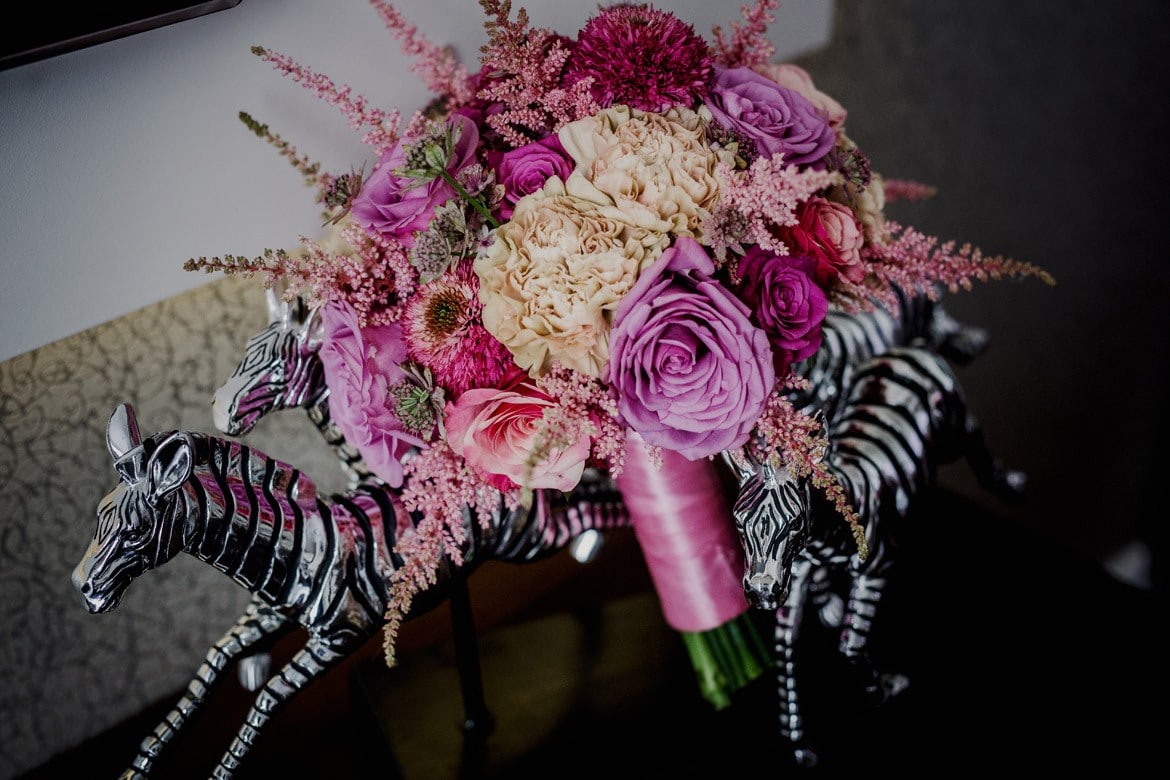 ślub w kolorze różu