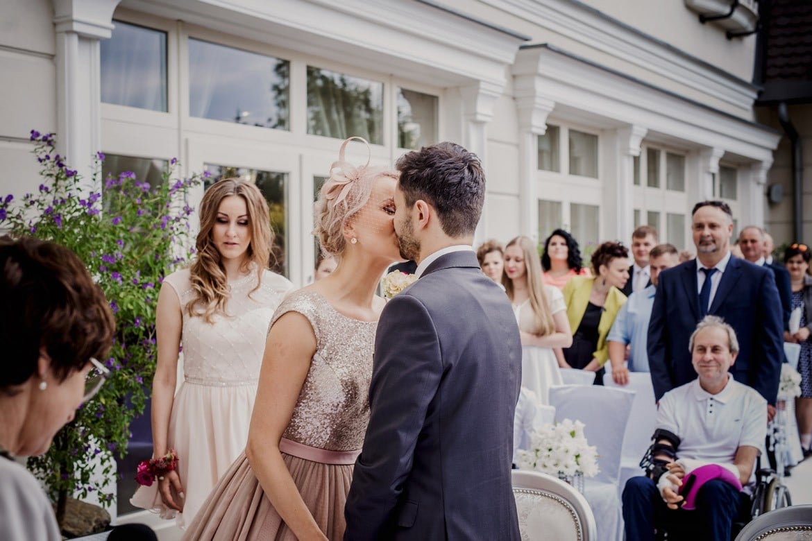 ślub w ogrodzie rezydencja luxury piekary