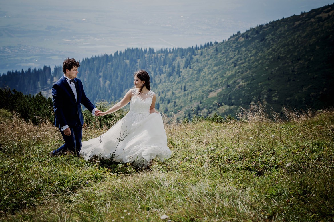 zdjecia slubne w tatrach