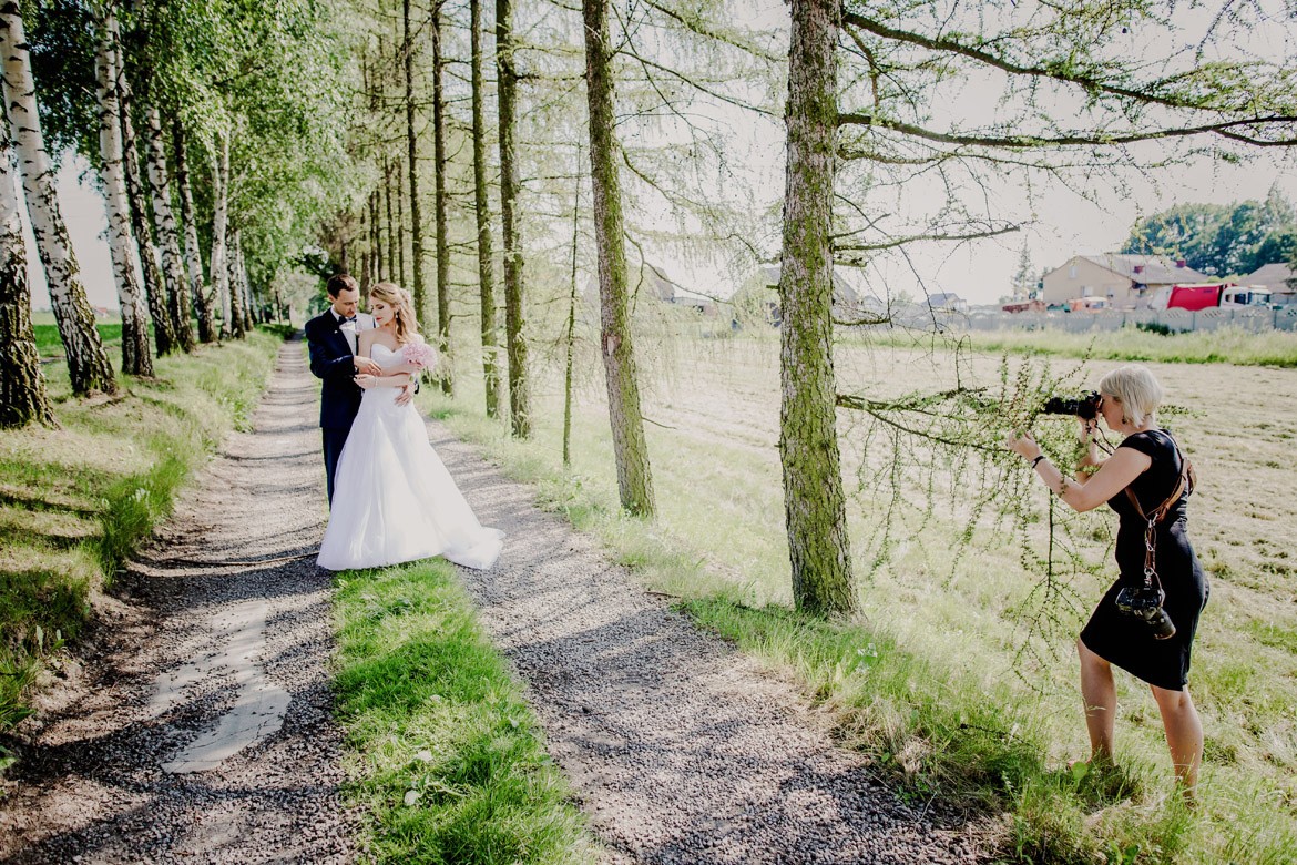 praca fotografa od kuchni