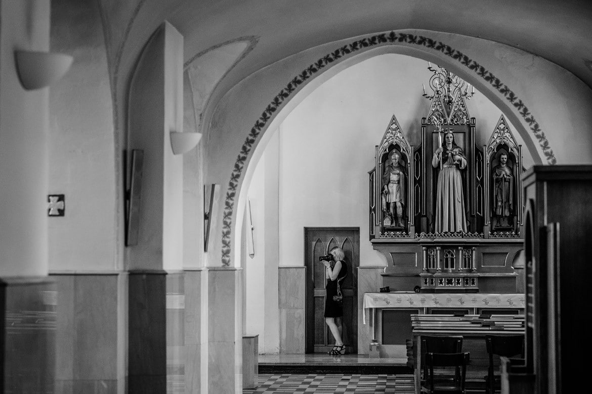 praca fotografa od kuchni