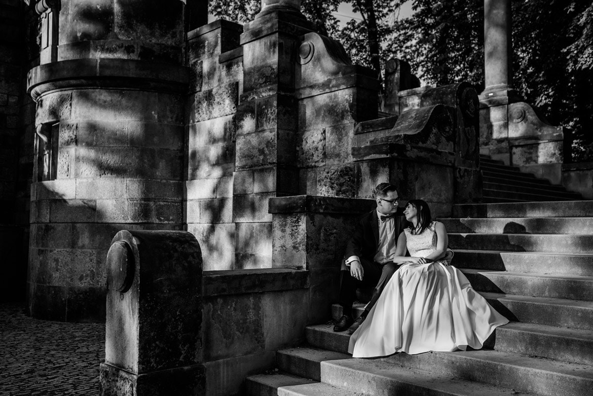 Plener ślubny w pradze