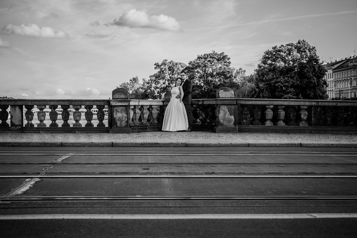 Plener ślubny w pradze