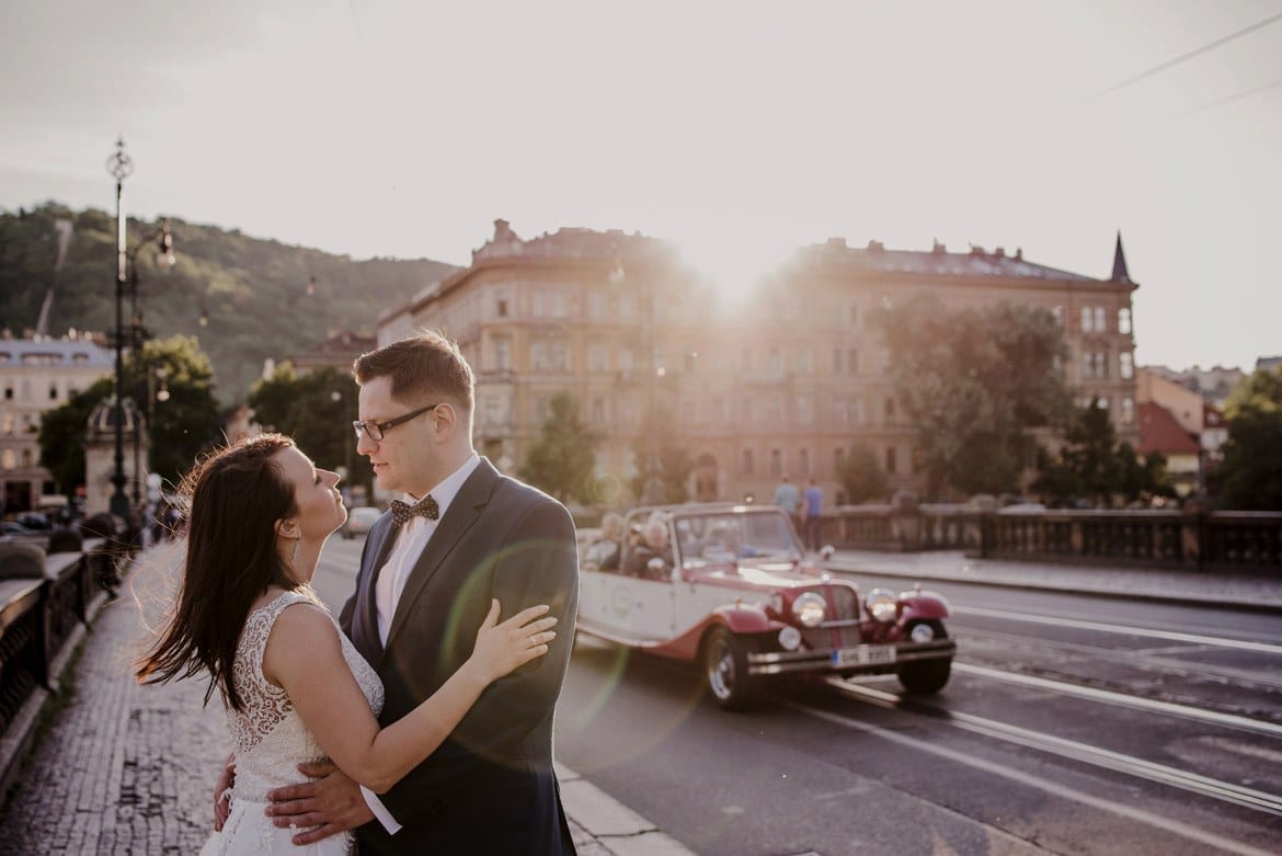 Plener ślubny w pradze