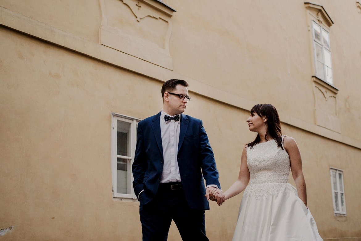 Plener ślubny w pradze