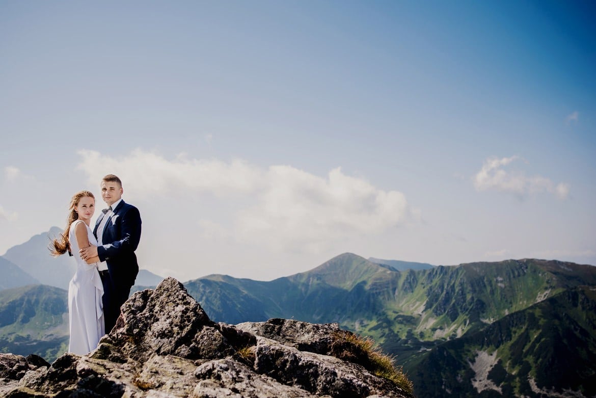zdjecia slubne w tatrach