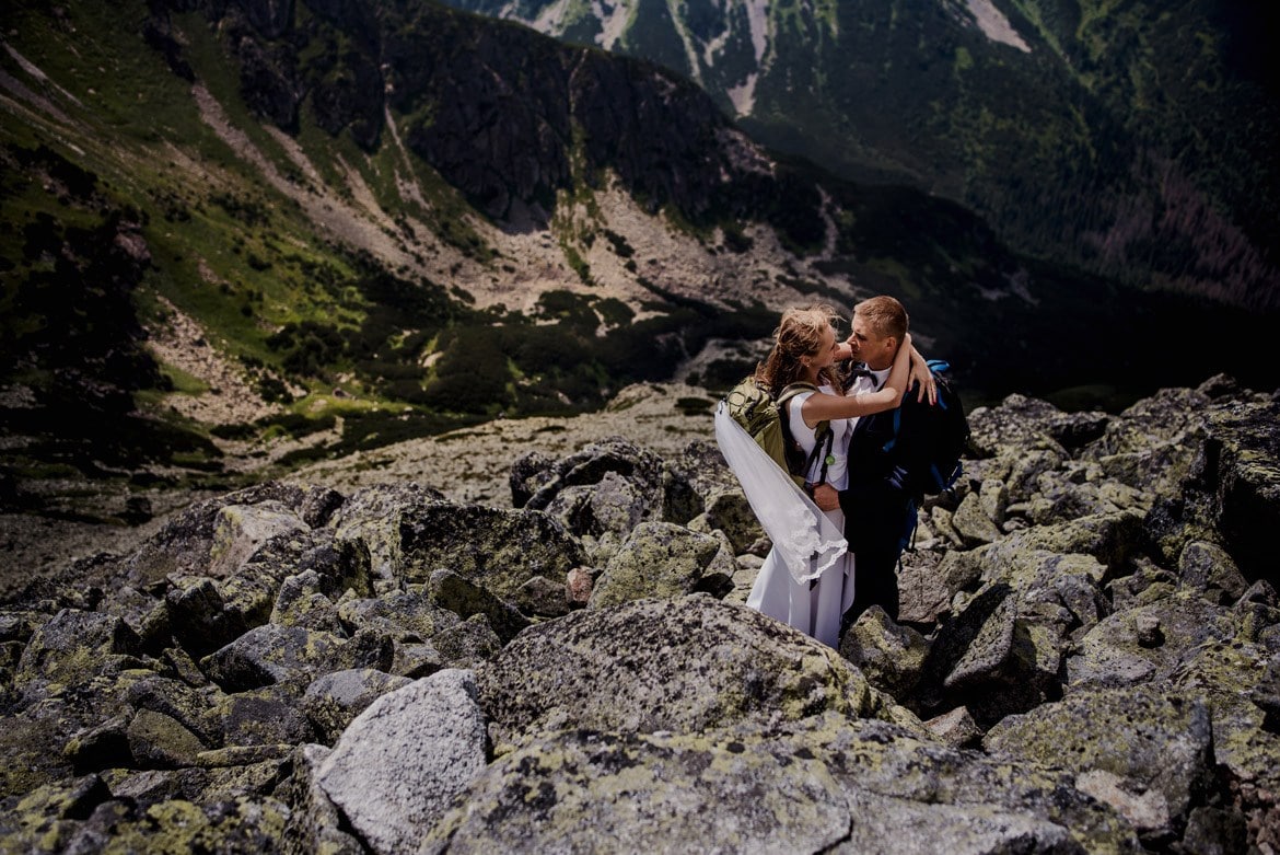plener slubny w wysokich tatrach