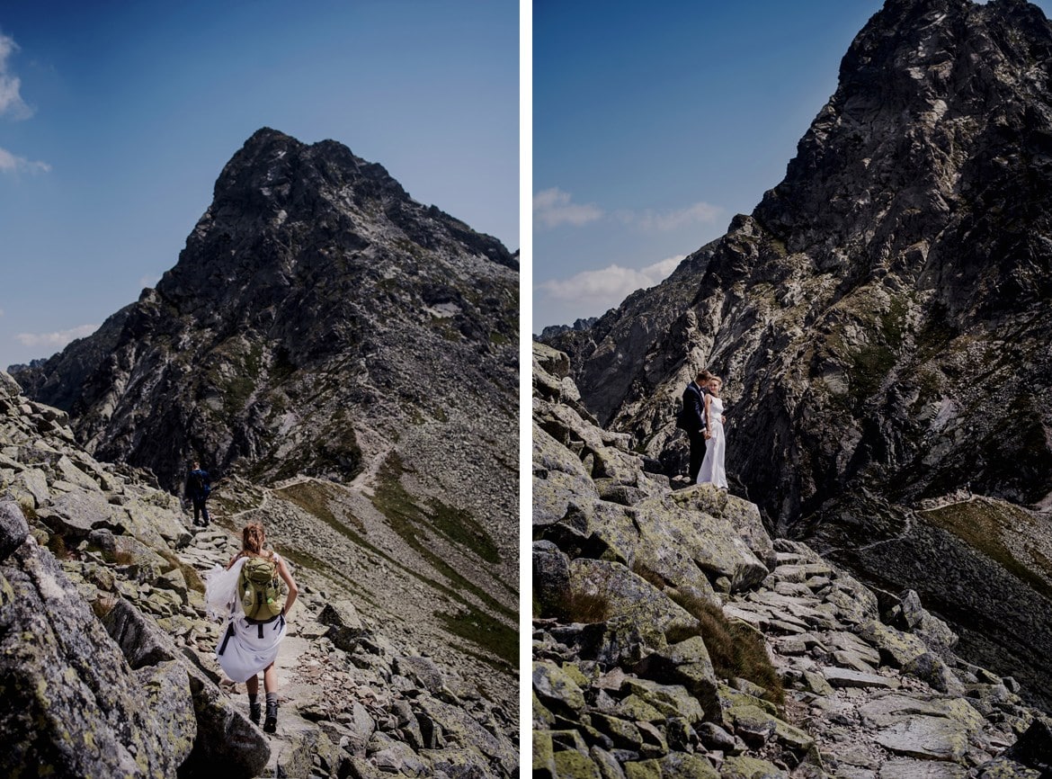 plener slubny w wysokich tatrach