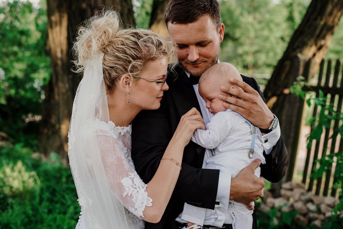 sesja ślubna z końmi