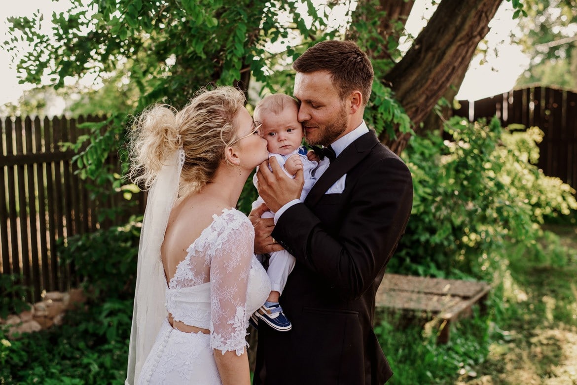 sesja ślubna z końmi