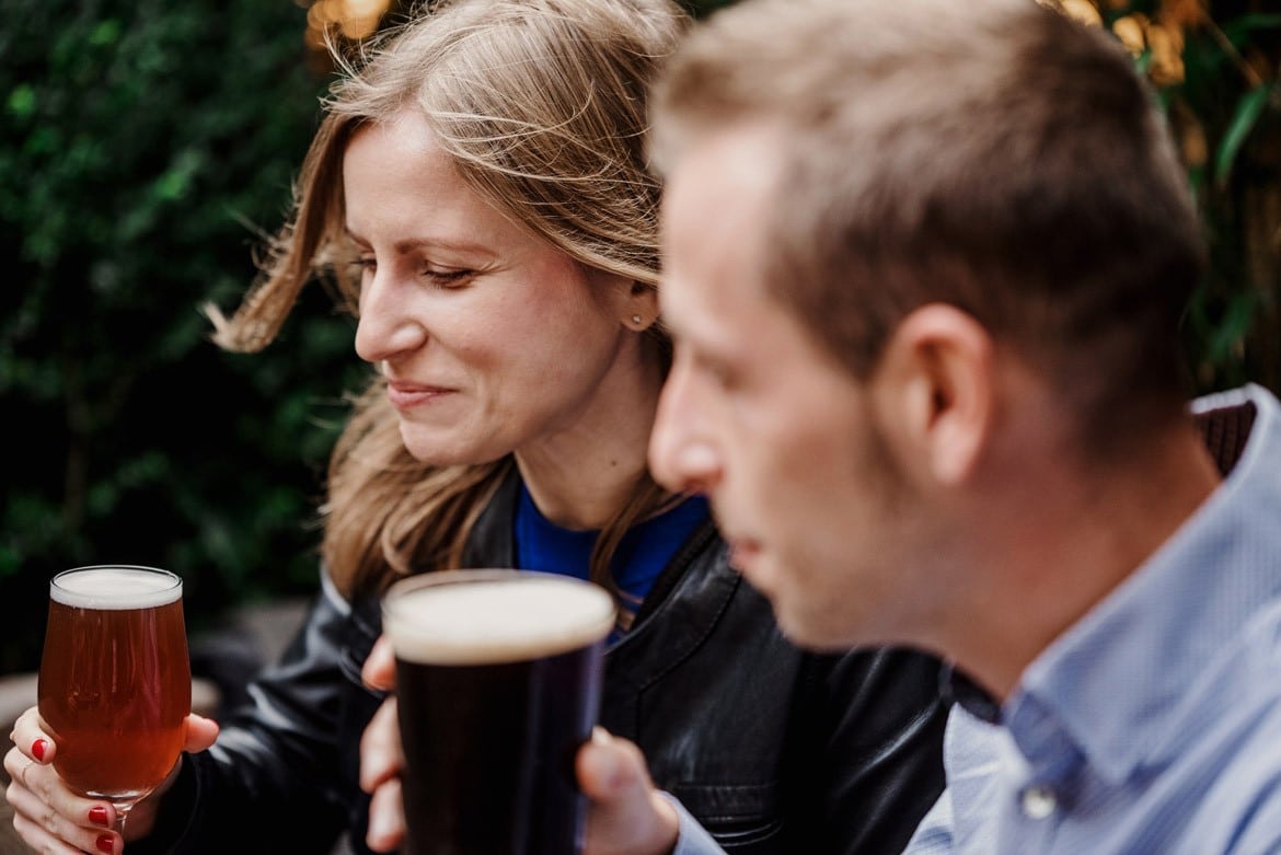 naturalna sesja narzeczenska