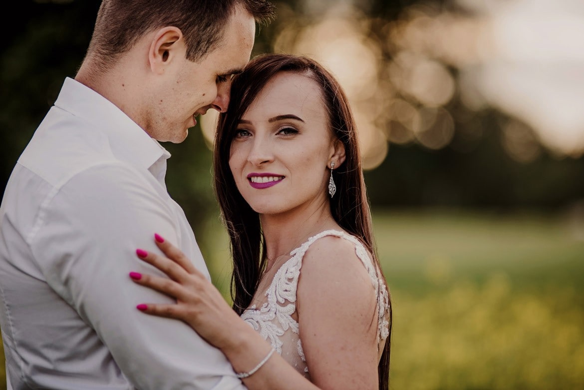 naturalny plener slubny