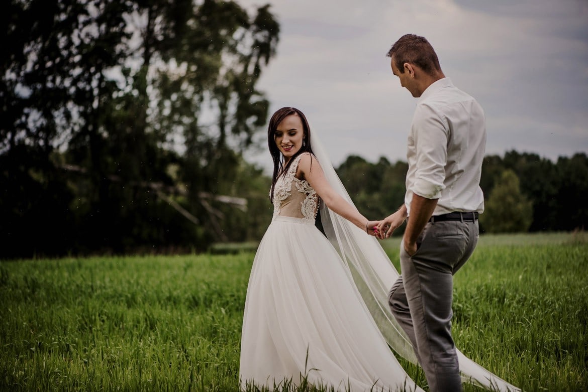 naturalny plener slubny