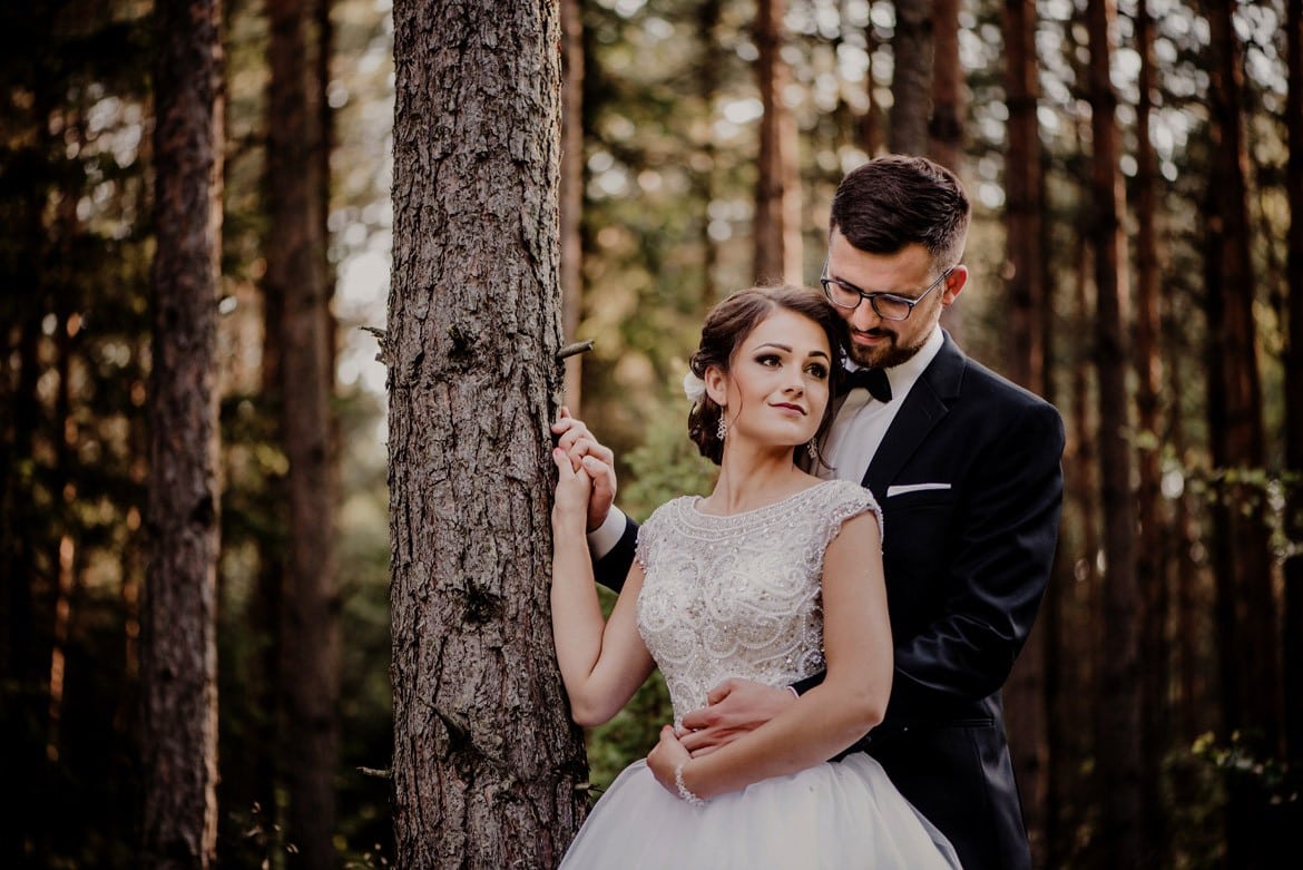 naturalny plener slubny