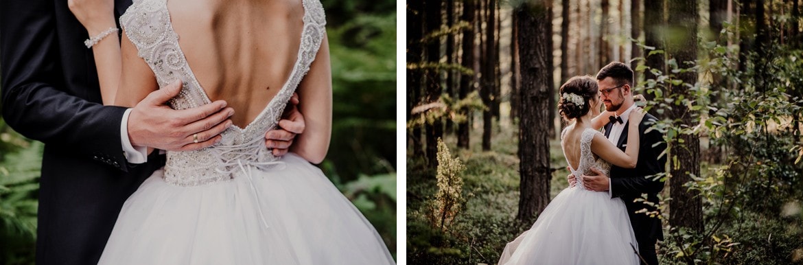 slub w plenerze jablon lake resort