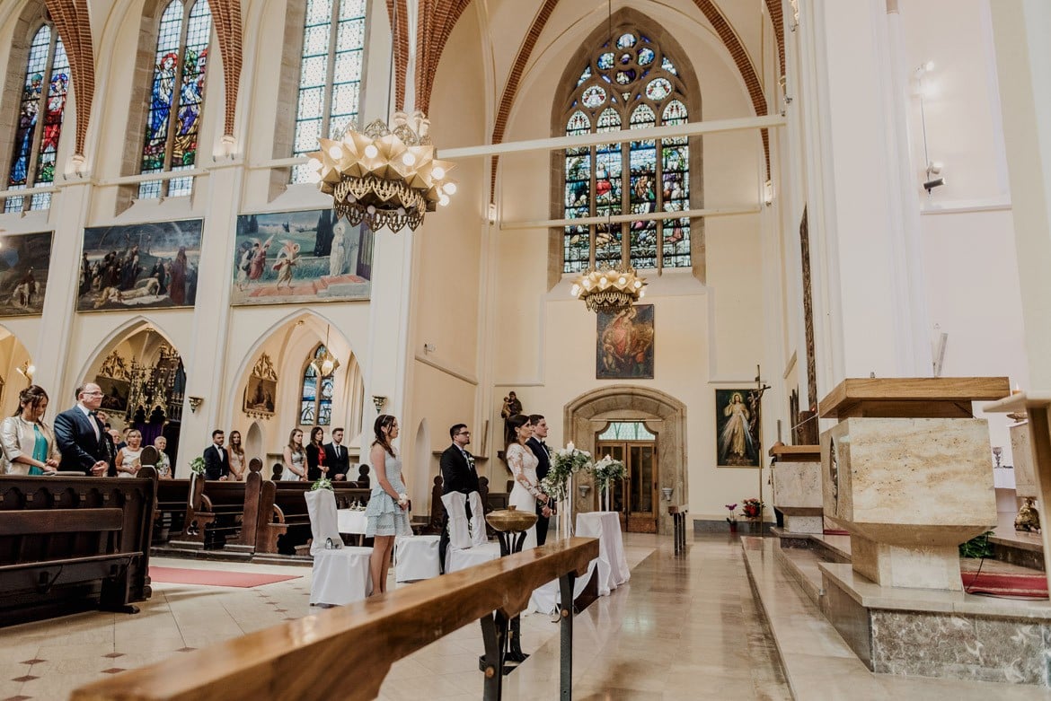 slub w kosciele mariackim w katowicach