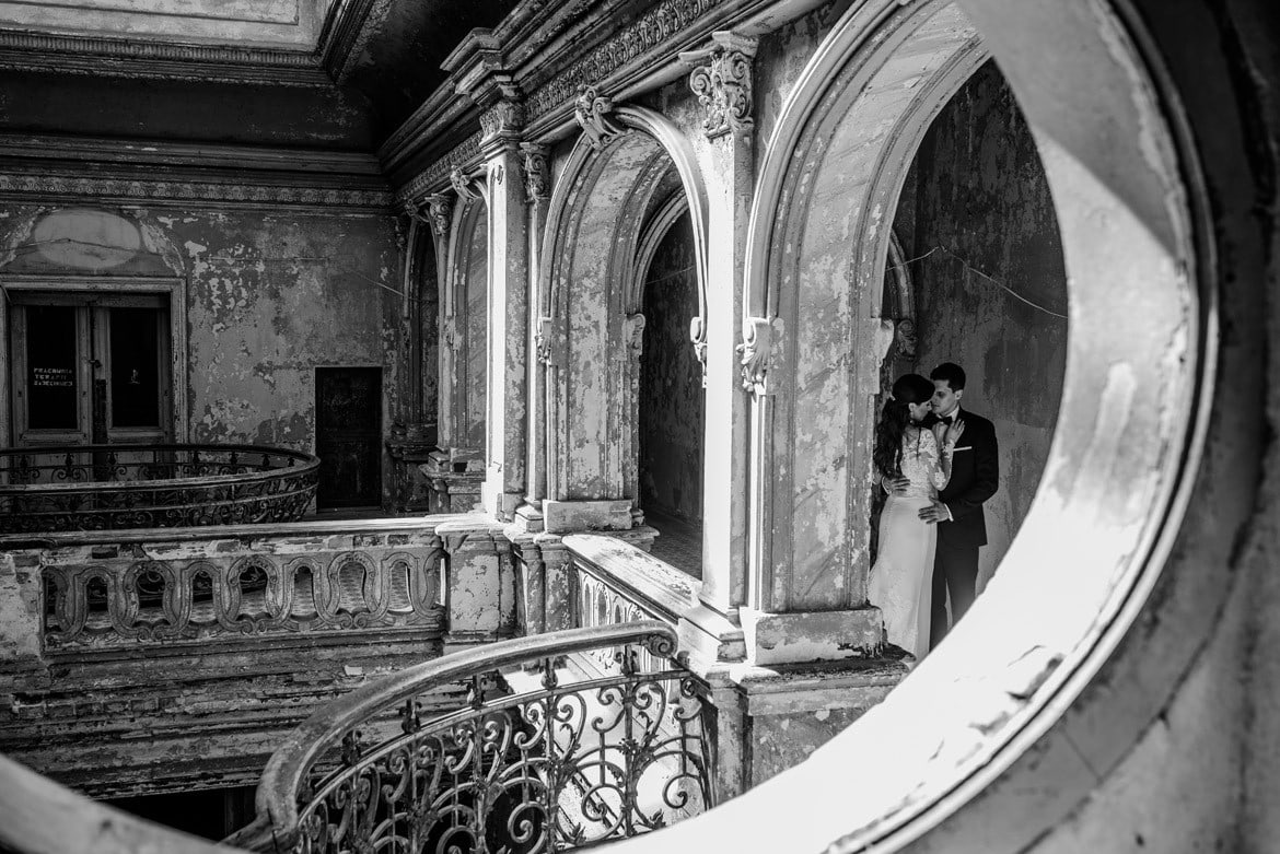 plener w opuszczonym palacu