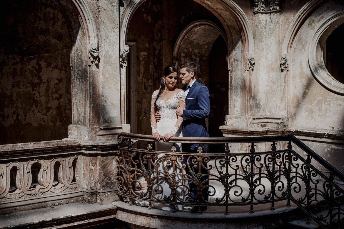 sesja w opuszczonym palacu