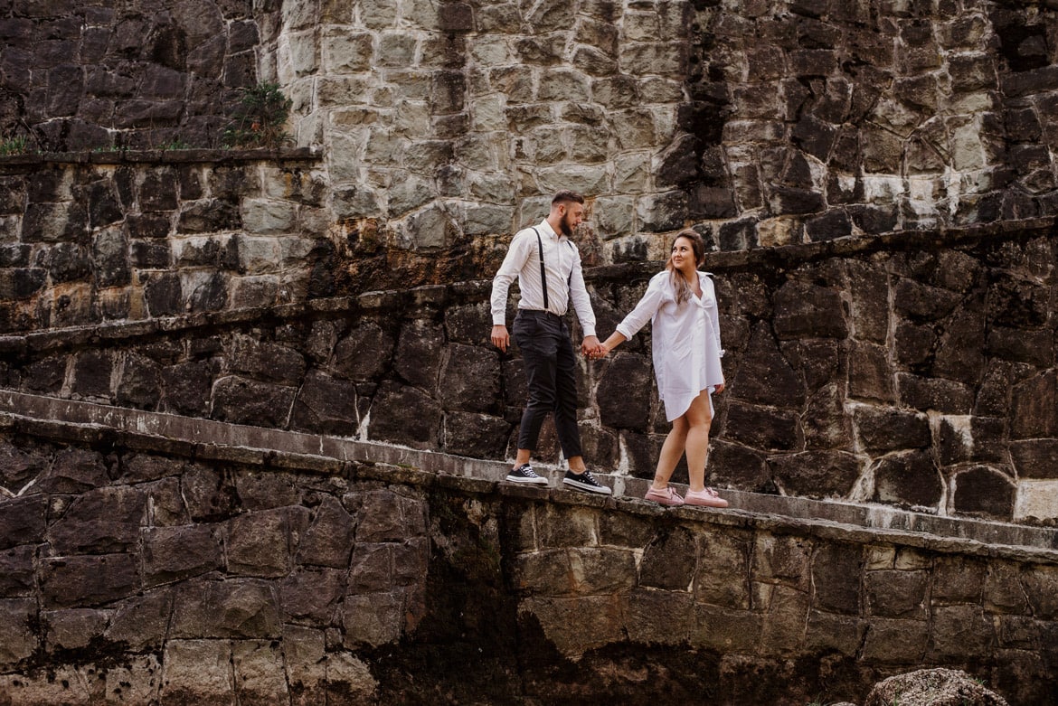 sesja narzeczenska w beskidach