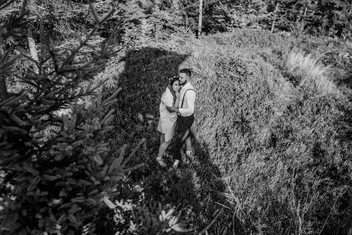 sesja narzeczenska w gorach