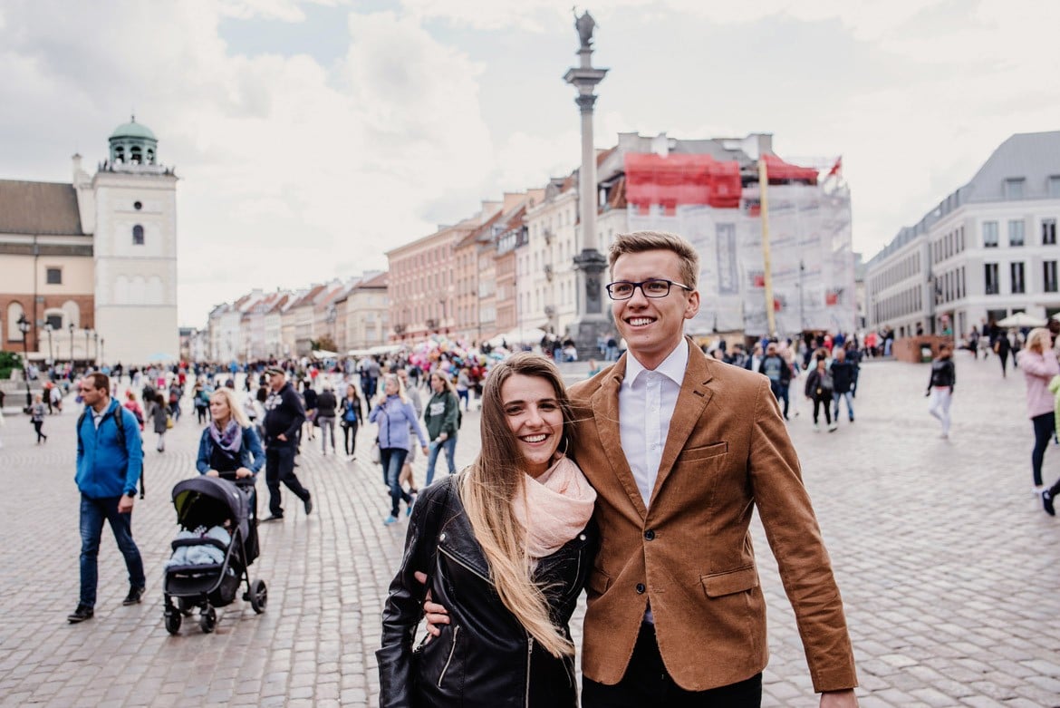 sesja narzeczenska w warszawie