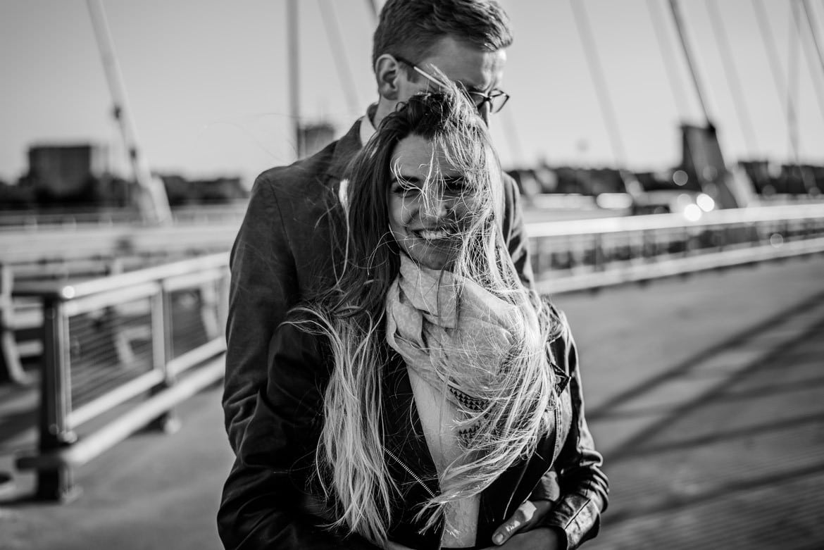 miejska sesja narzeczenska