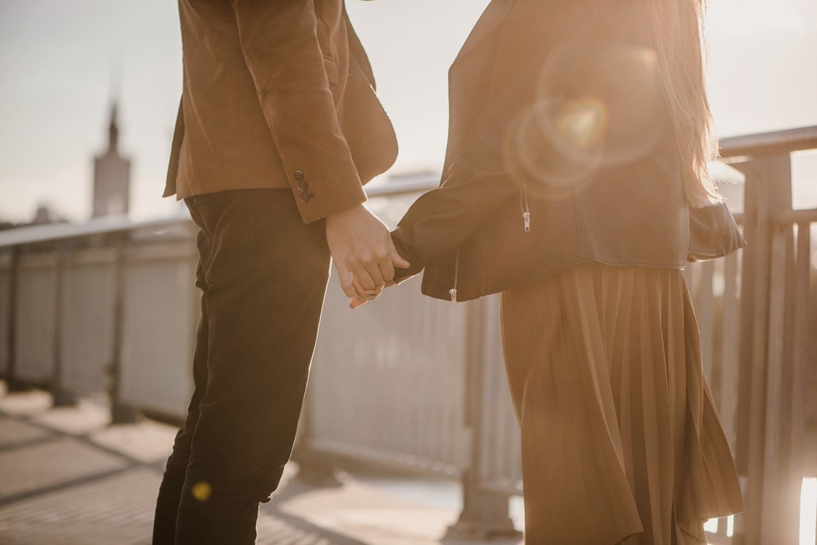 miejska sesja narzeczenska