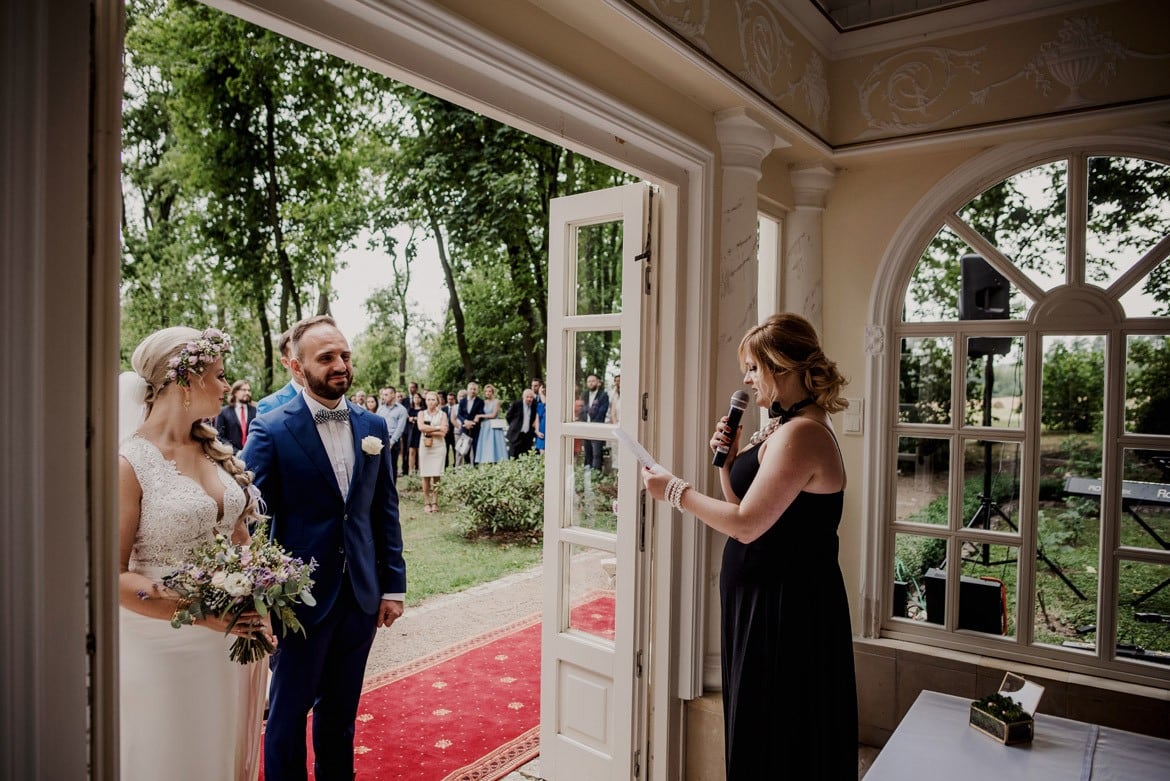 ceremonia ślubna w plenerze kraków